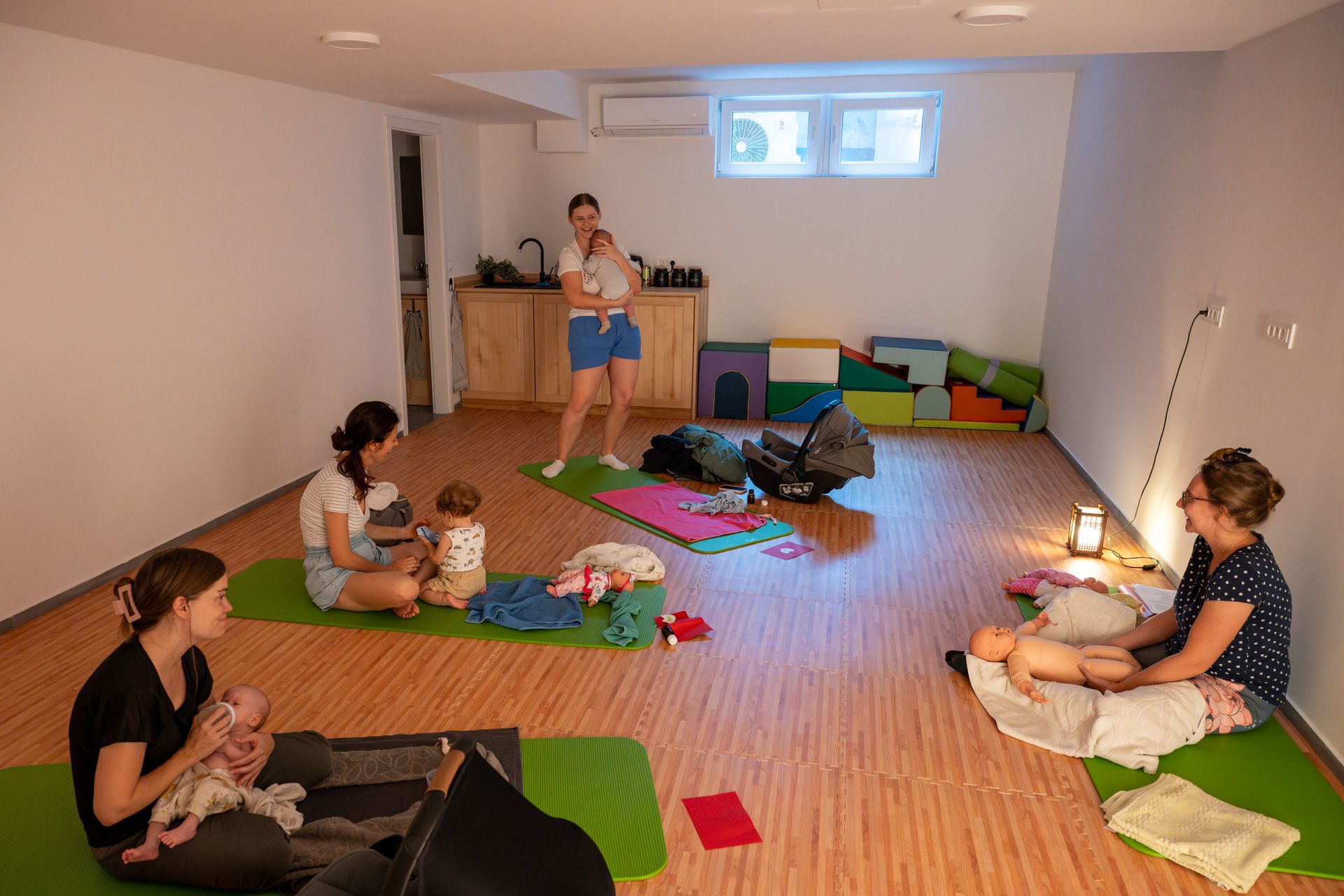 Utrinek s IAIM tečaja masaže Topel Dotik v Mariboru